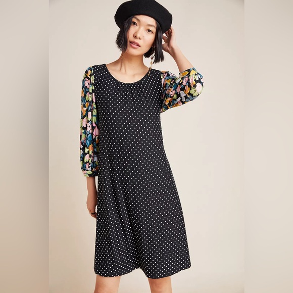 Anthropologie Dresses & Skirts - ♣️ MAEVE by ANTHROPOLOGIE Sawyer Balloon-Sleeved Tunic Dress XS. Great Condition